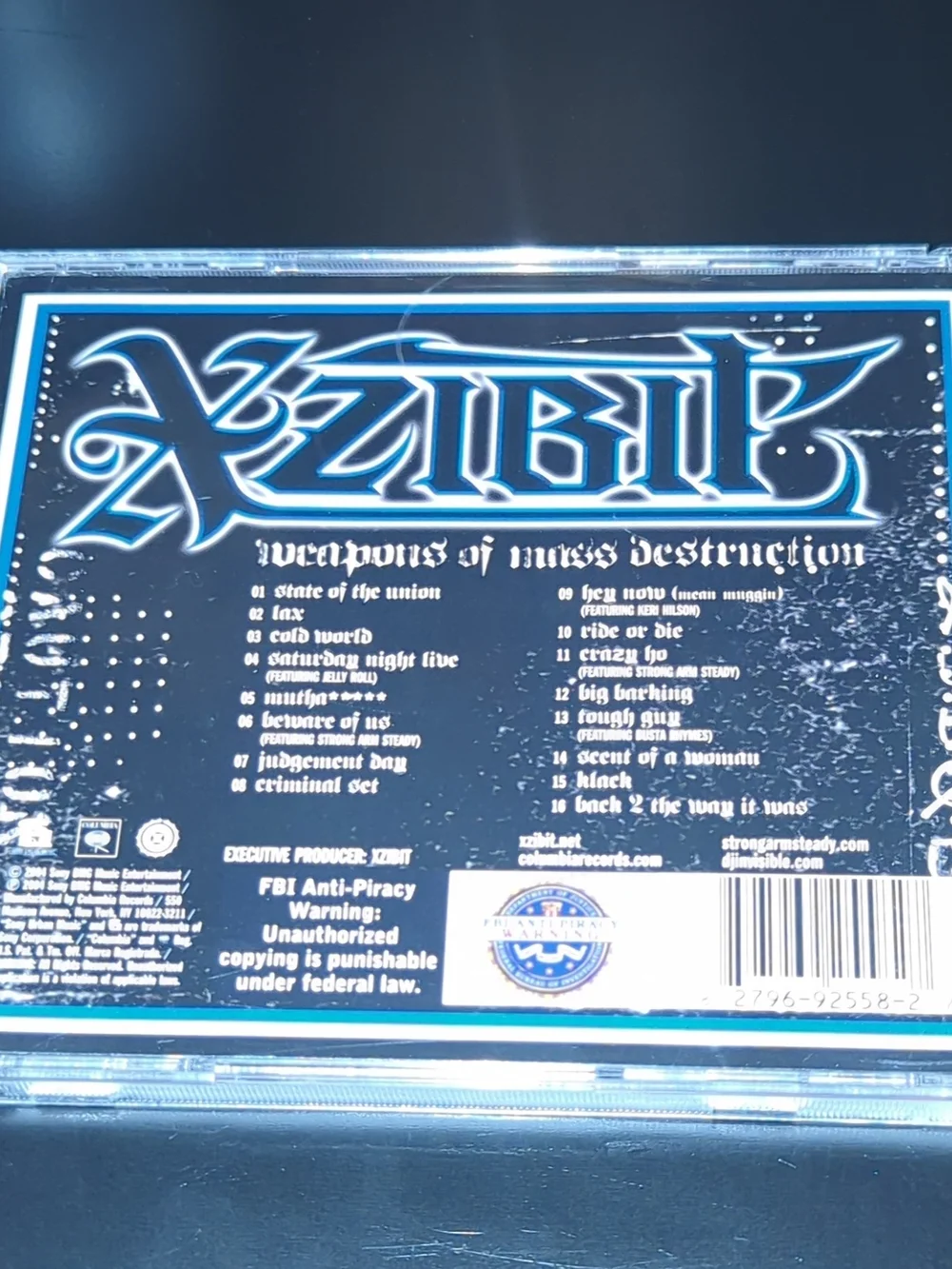 Sony official xzibit